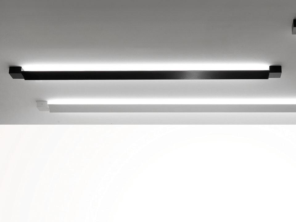 Indirect light aluminium ceiling lamp | Pivot by Fabbian