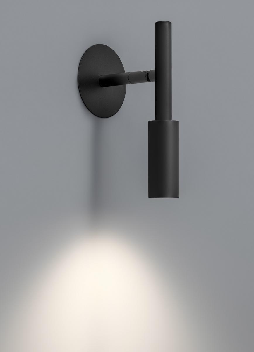LED adjustable aluminium wall lamp | Tubino by Panzeri