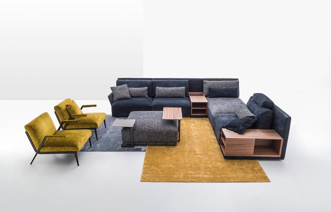 Armchair with armrests | Lima by Nicoline