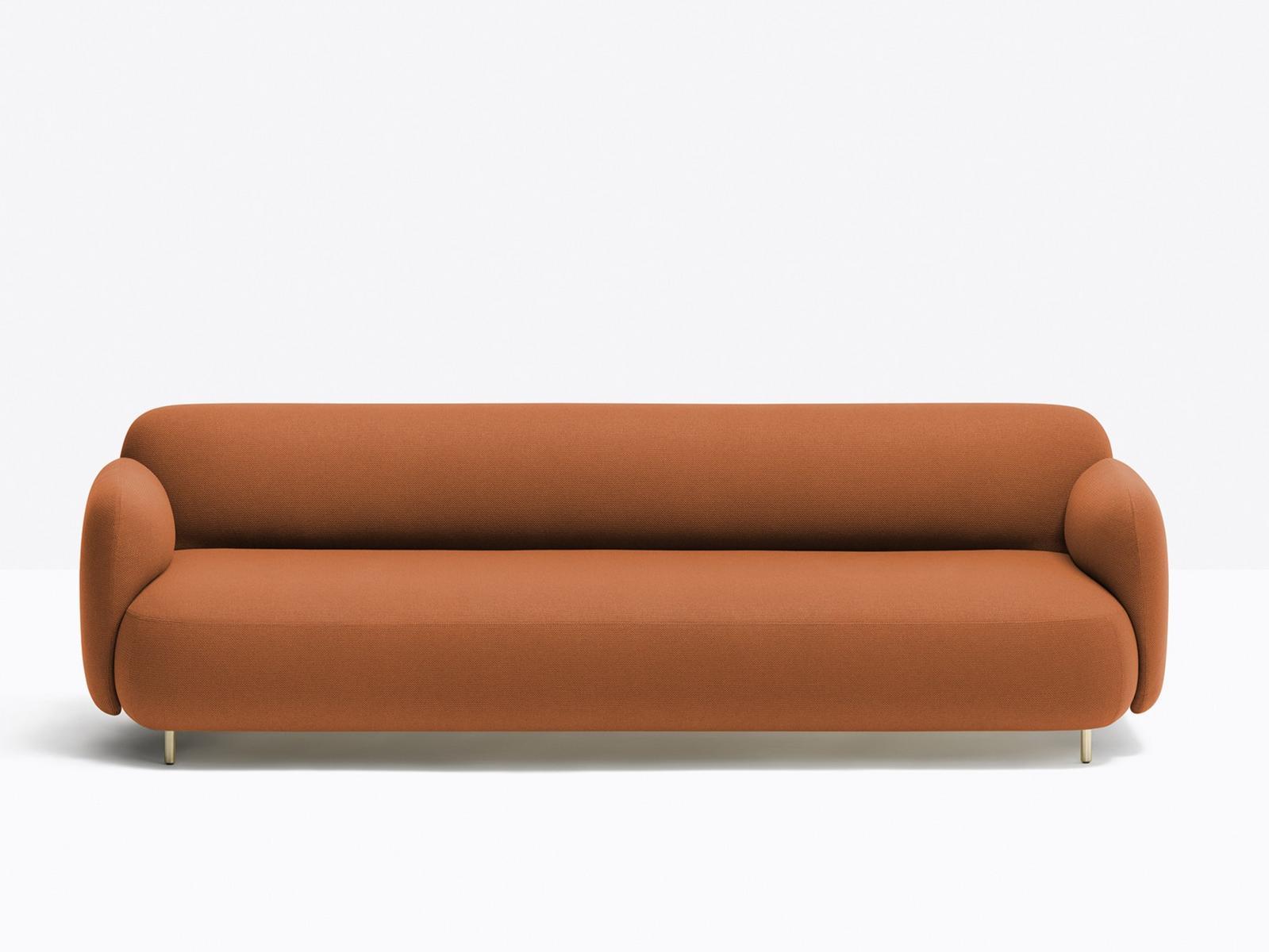 3 seater fabric sofa | Buddy 219 by Pedrali