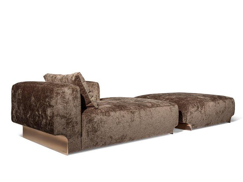 Upholstered fabric day bed | Douglas by Visionnair