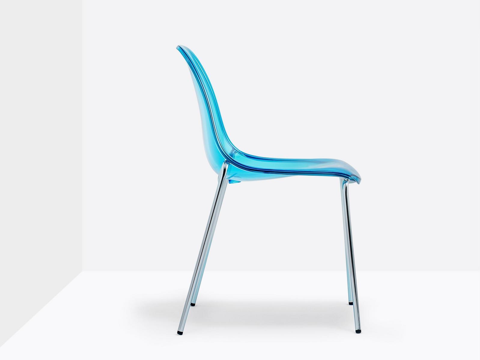 Polycarbonate chair | Day Dream 405 by Pedrali