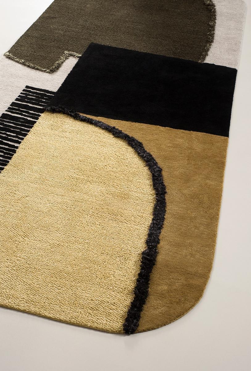 Patterned rectangular rug | Himani A by Baxter
