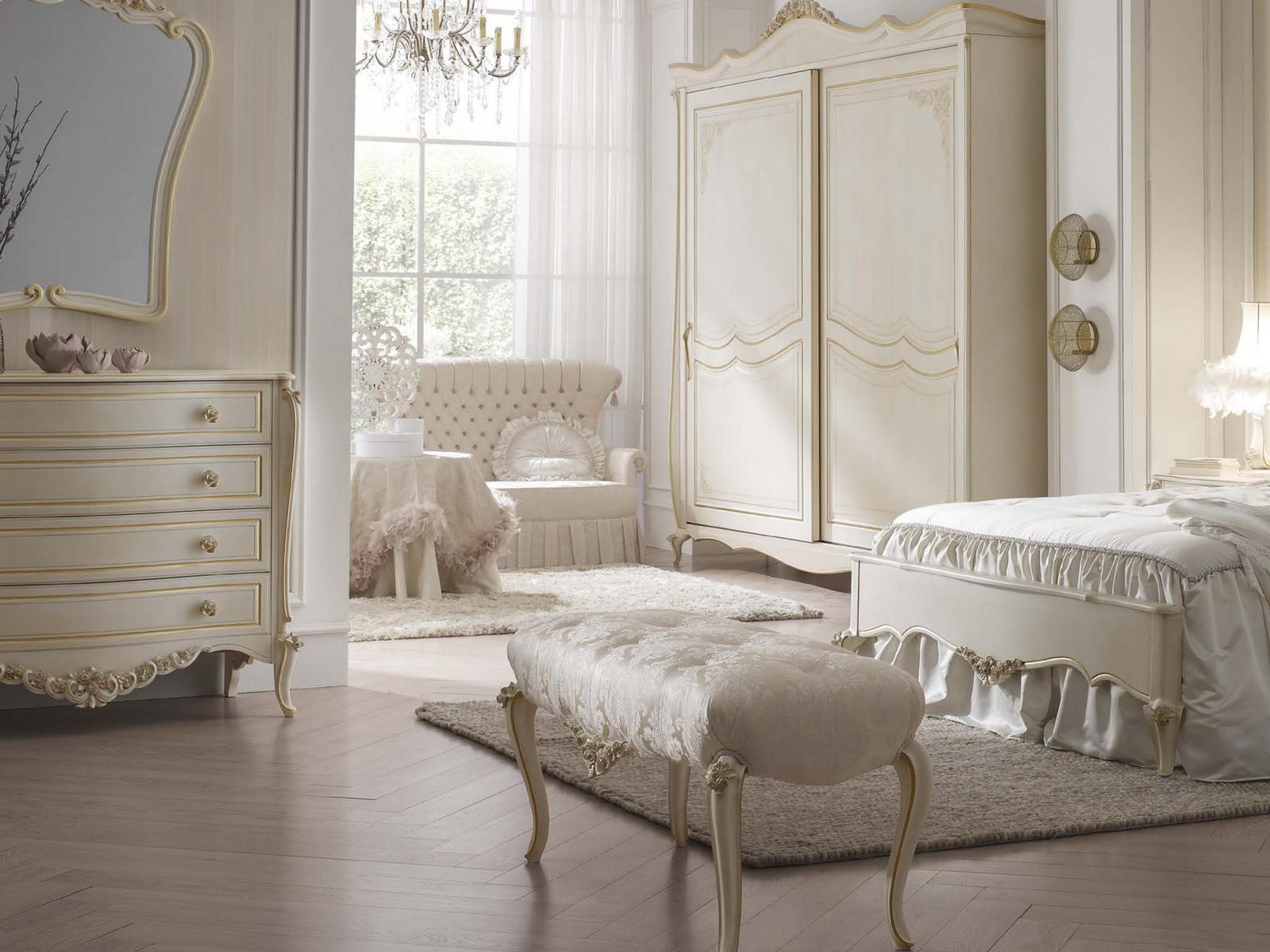 Upholstered fabric bench | Michelangelo by Volpi