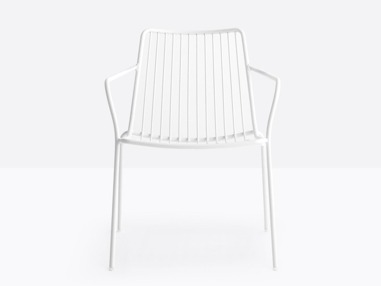 Metal chair with armrests | Nolita 3659 by Pedrali