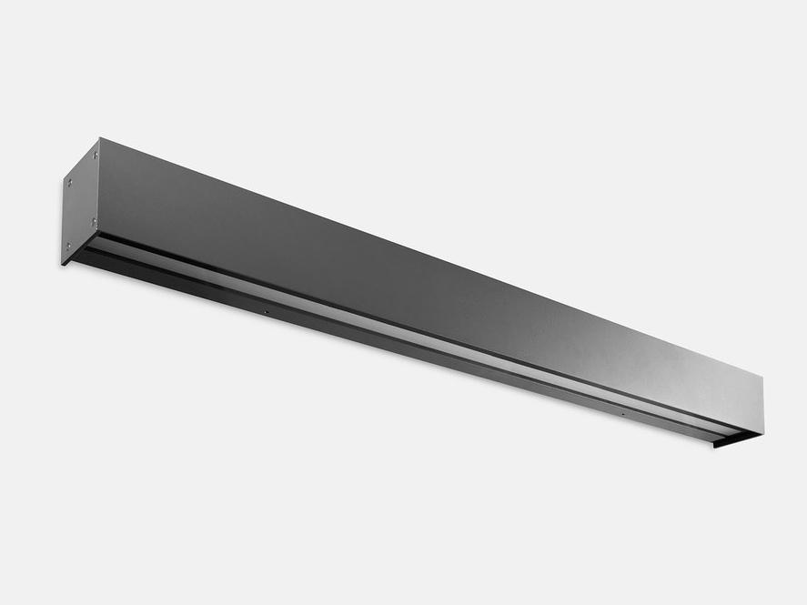 LED direct-indirect light aluminium outdoor wall lamp | Afrodita Infinite by Leds C4