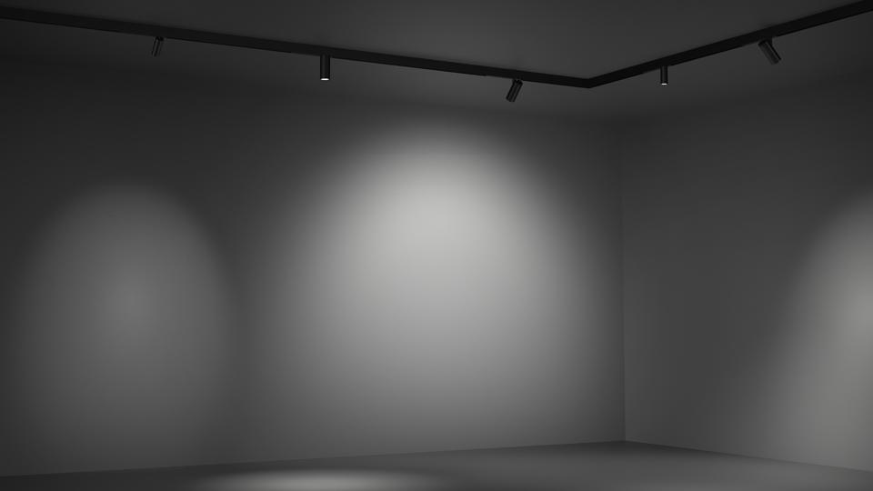 LED aluminium track-Light | Vector Track by Artemide