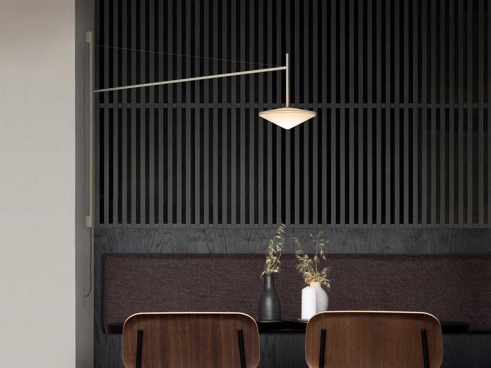 LED direct light steel plug lamp | Tempo 5760_5761 by Vibia