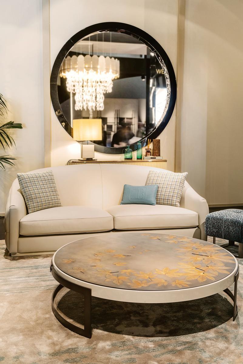 4 seater velvet sofa | Emperador by Bruno Zampa