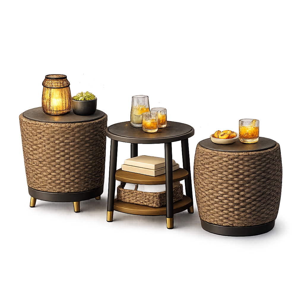 Outdoor side tables