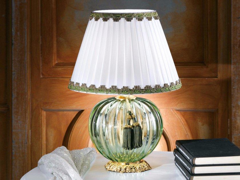 Handmade incandescent Murano glass table lamp | Glass Ve 1008 Tl1 by Masiero