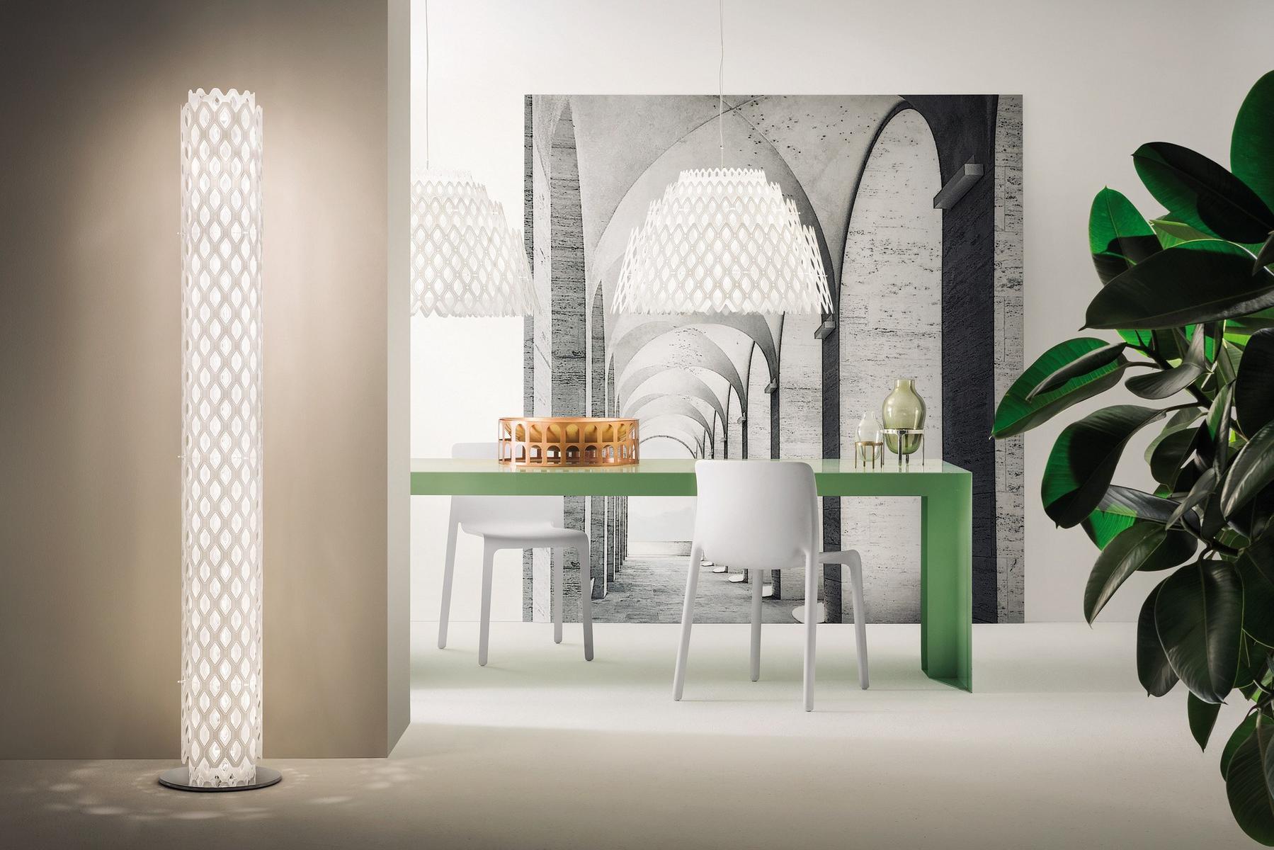 Cristalflex® and Lentiflex® Pendant lamp | Half Charlotte by Slamp