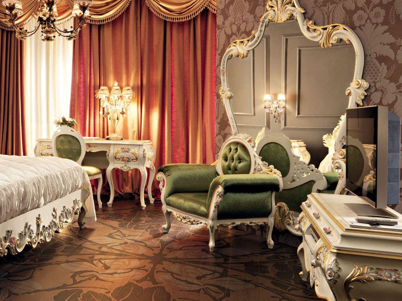 Solid wood TV cabinet | 11105 by Modenese Gastone