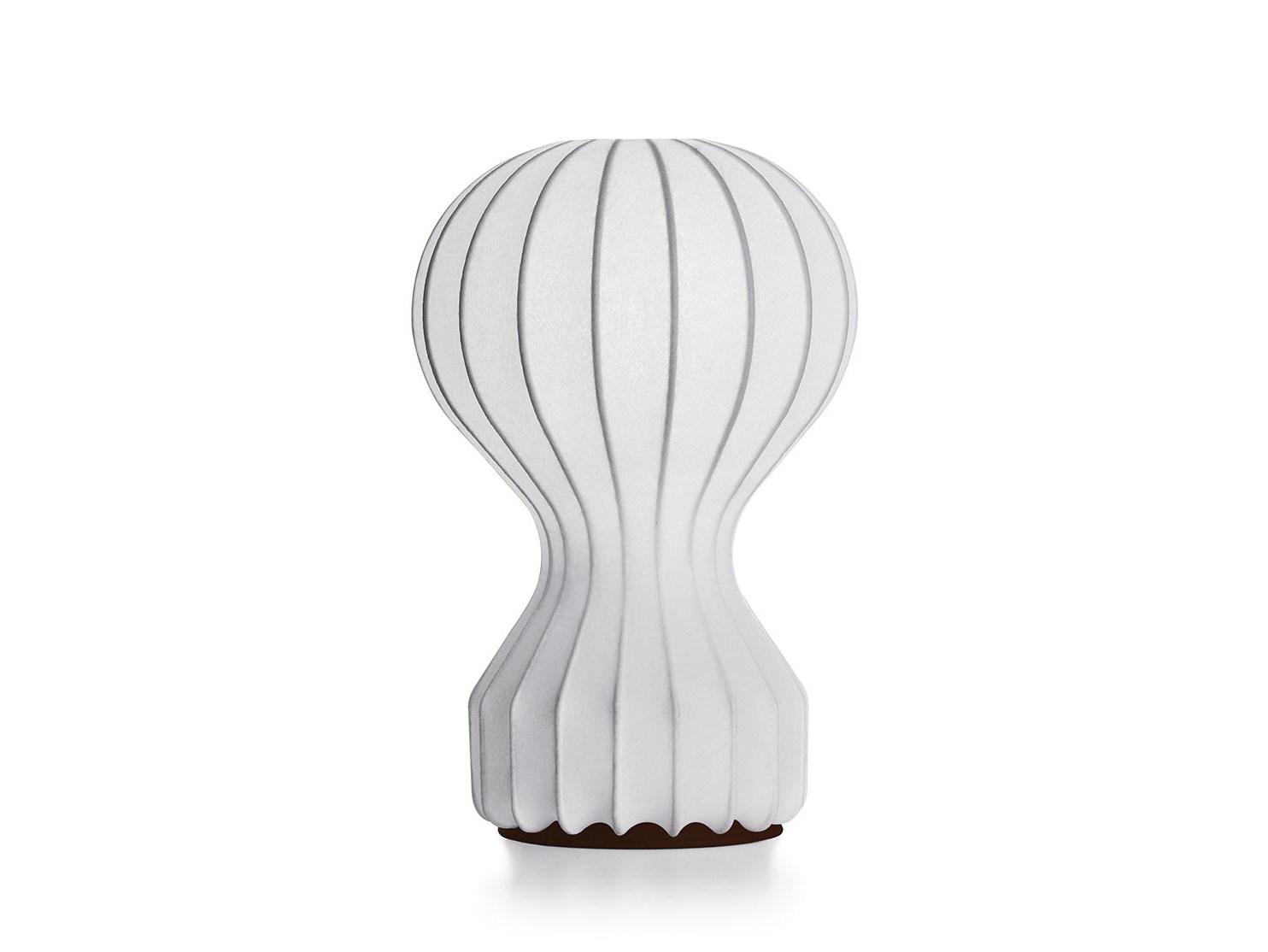 LED cocoon resin table lamp with dimmer | Cocoon Gatto by Flos