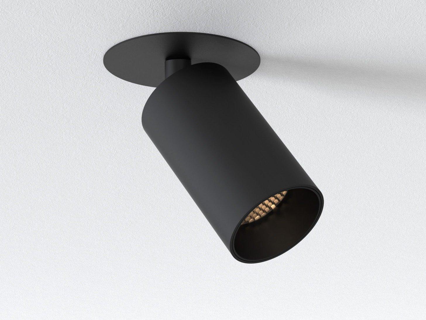 LED aluminium spotlight with dimmer | Can Recessed by Astro lighting