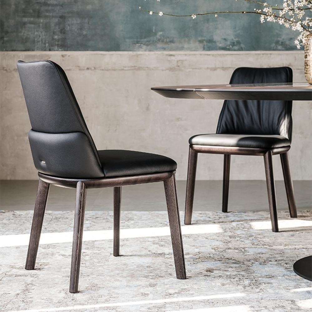 Leather chair | Belinda by Cattelan Italia