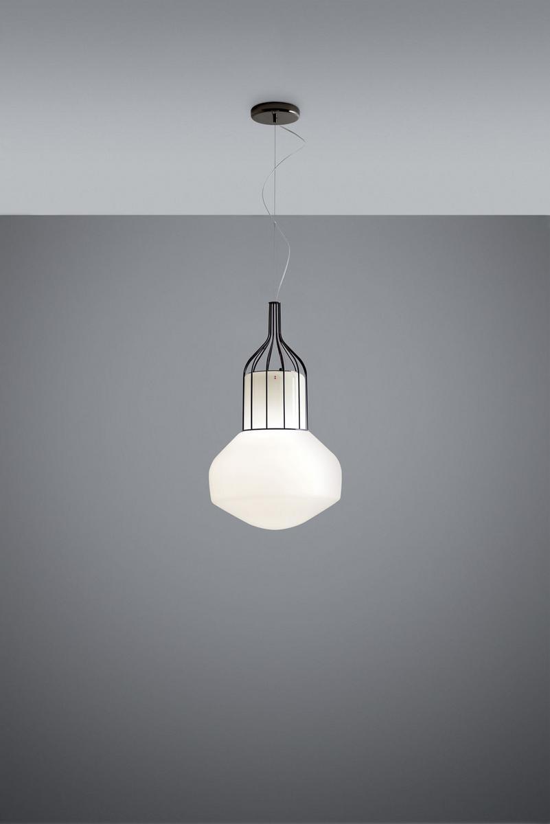 Blown glass pendant lamp | Aérostat by Fabbian