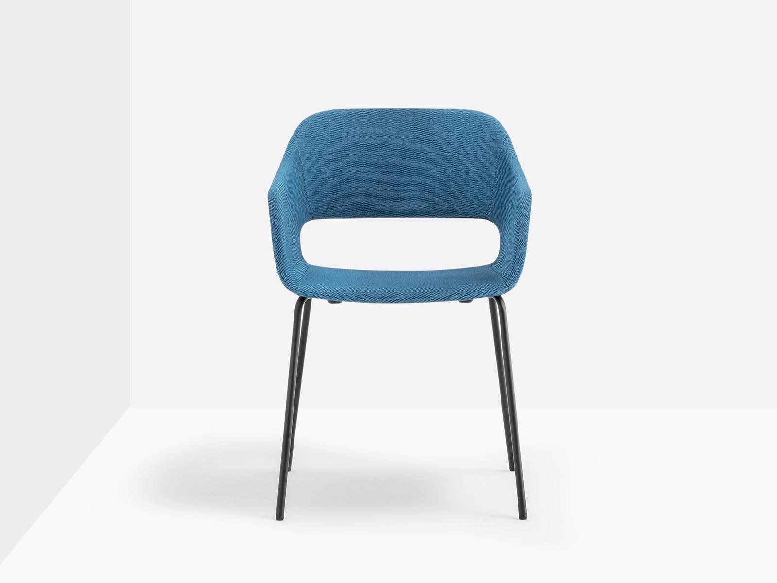 Fabric chair with armrests | Babila 2736 by Pedrali