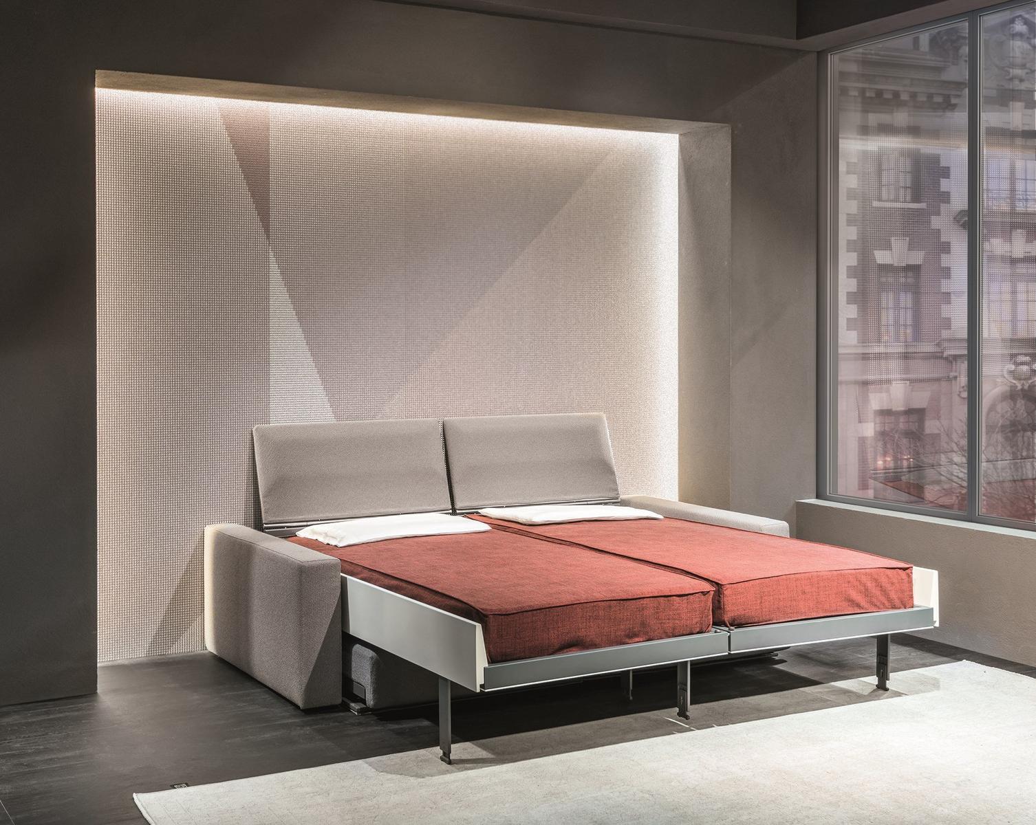 Convertible 2 seater fabric sofa | Ella & Louis by CLEI