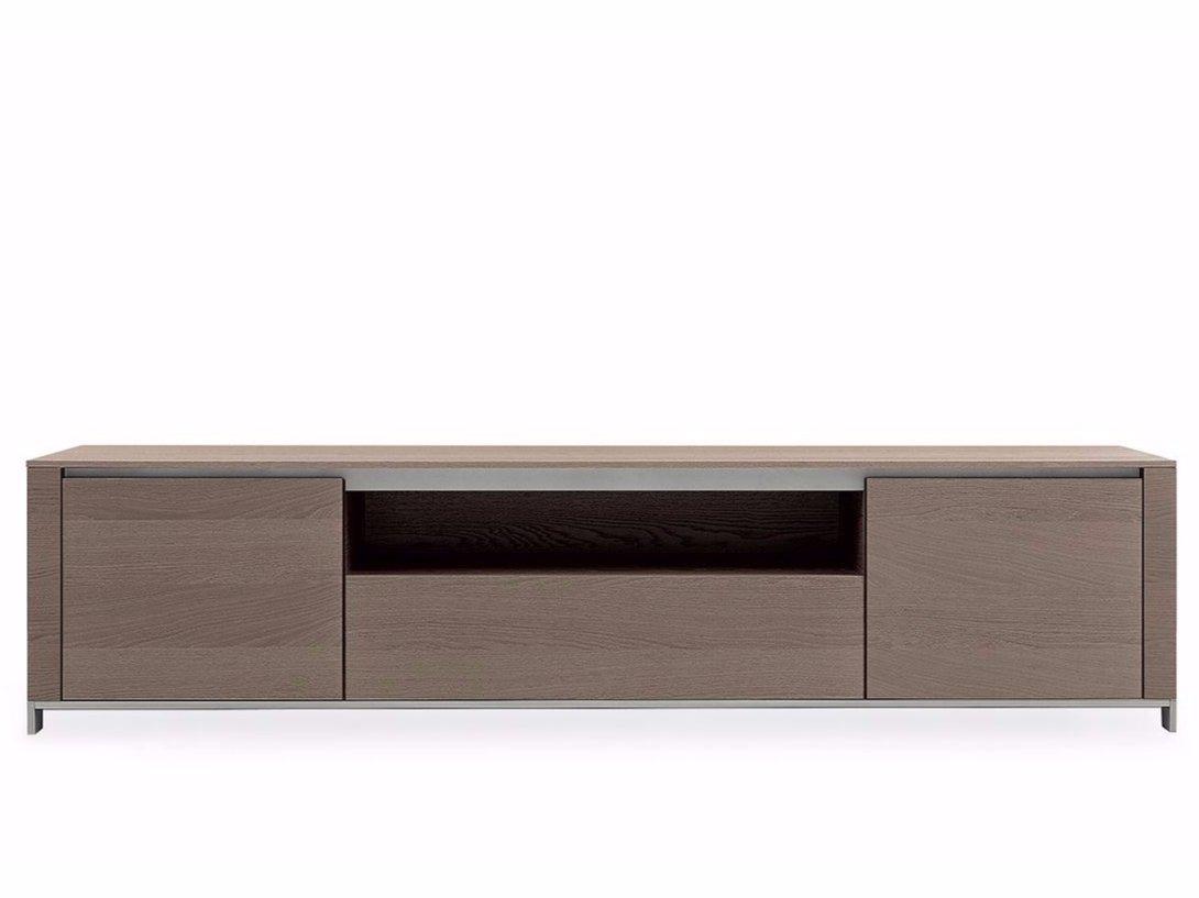 Wood veneer sideboard with drawers | Febe by Poliform