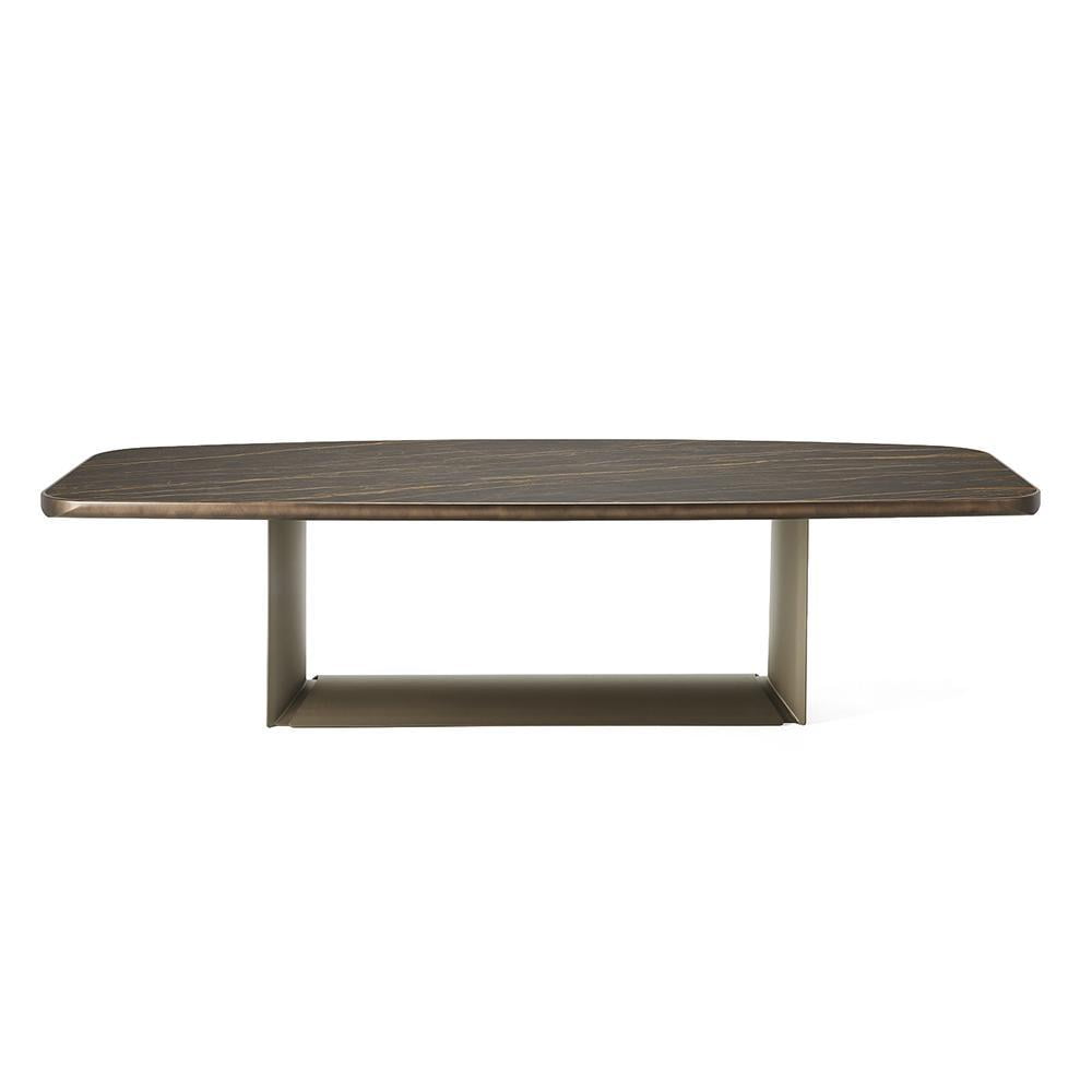 Oval metal table | Dragon by Cattelan Italia