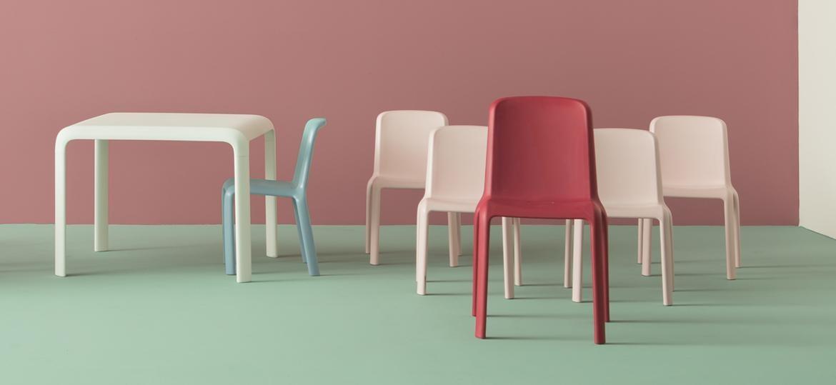 Stackable polypropylene kids chair | Snow 303 Jr by Pedrali