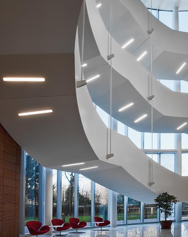 Extruded aluminium linear lighting profile | Nolita Eco by Panzeri