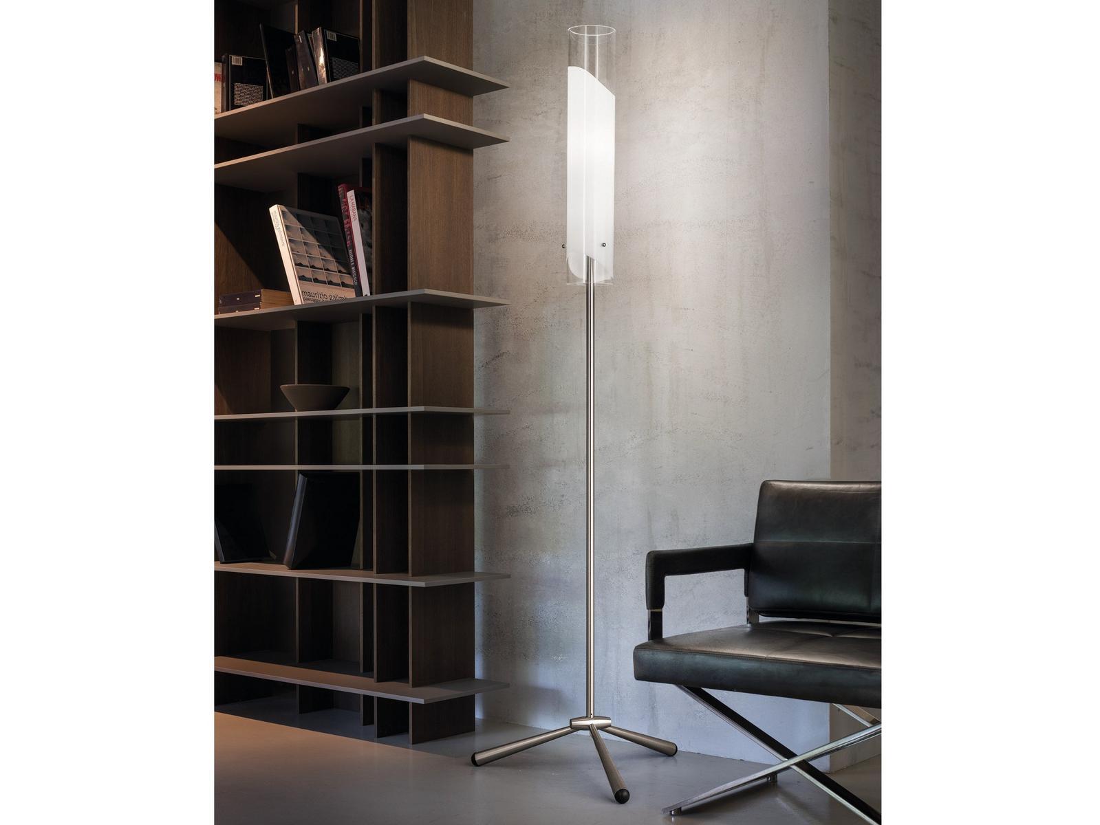Glass floor lamp | Lio Pt by Vistosi
