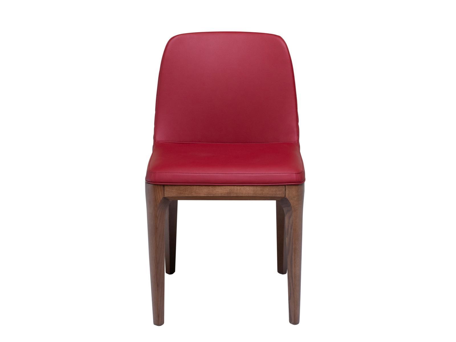 Upholstered leather chair | Gilda Élite by Tonin Casa