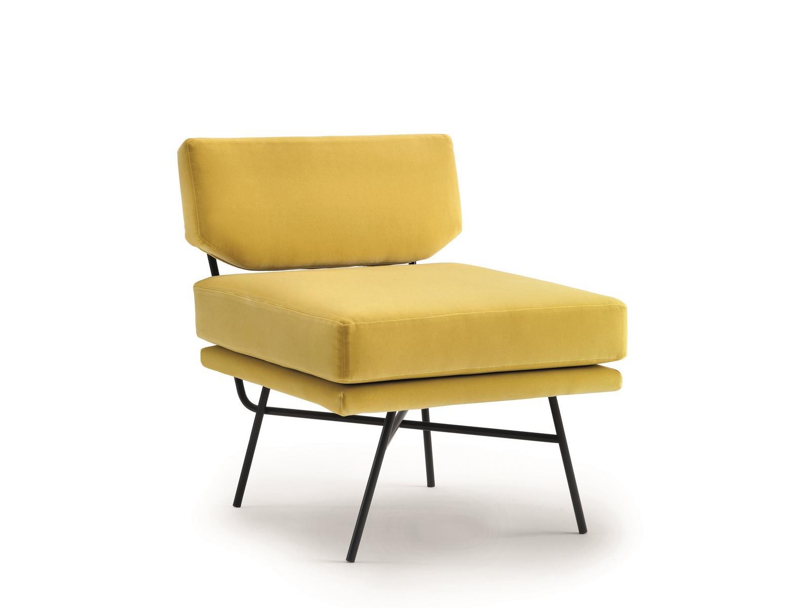 Fabric armchair | Elettra by Arflex