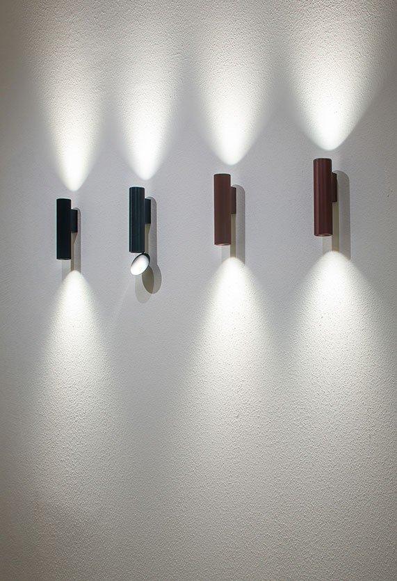 LED aluminium wall lamp | Flauta Riga Indoor by Flos