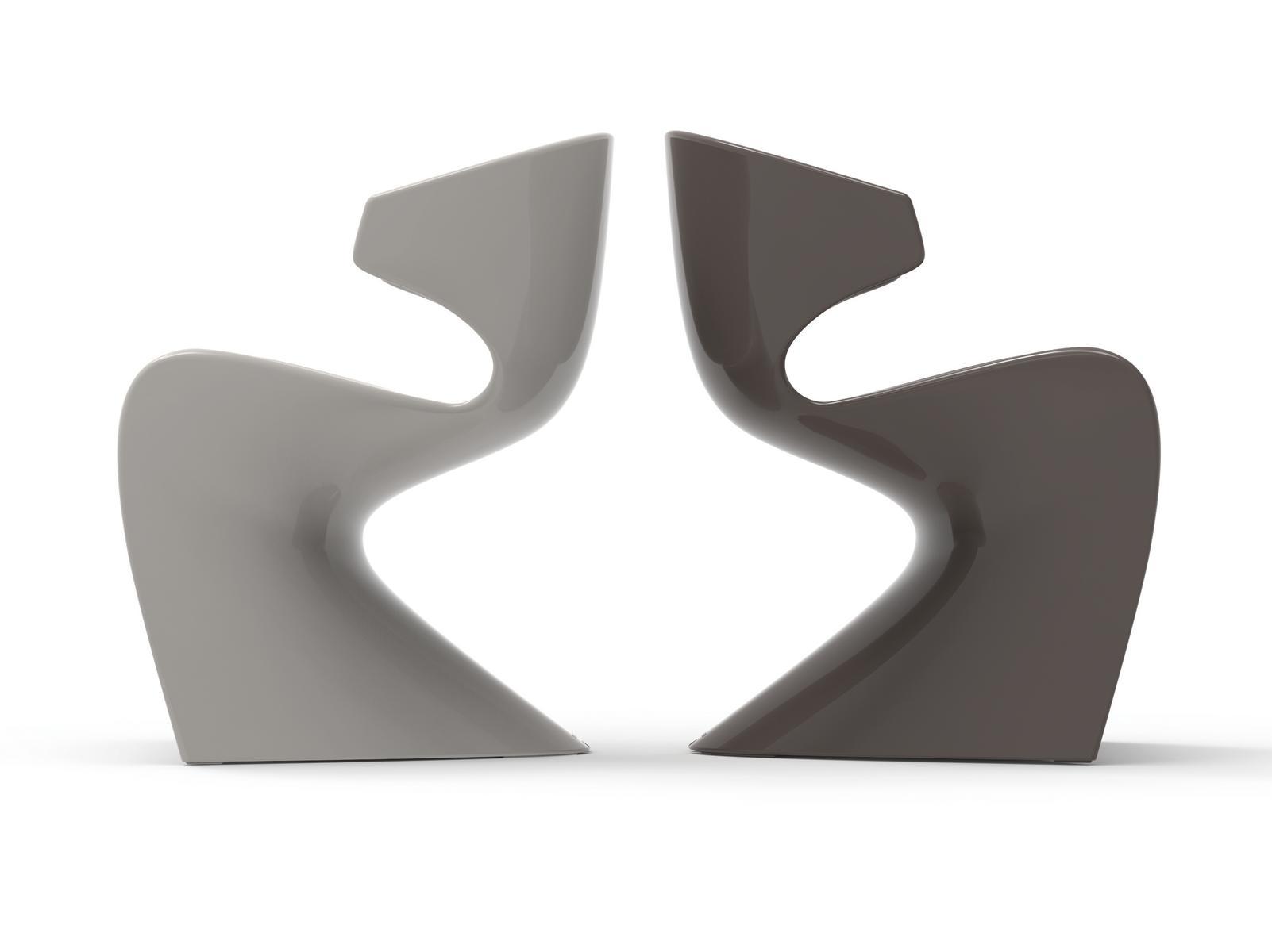 Cantilever chair with armrests | Wing by Vondom