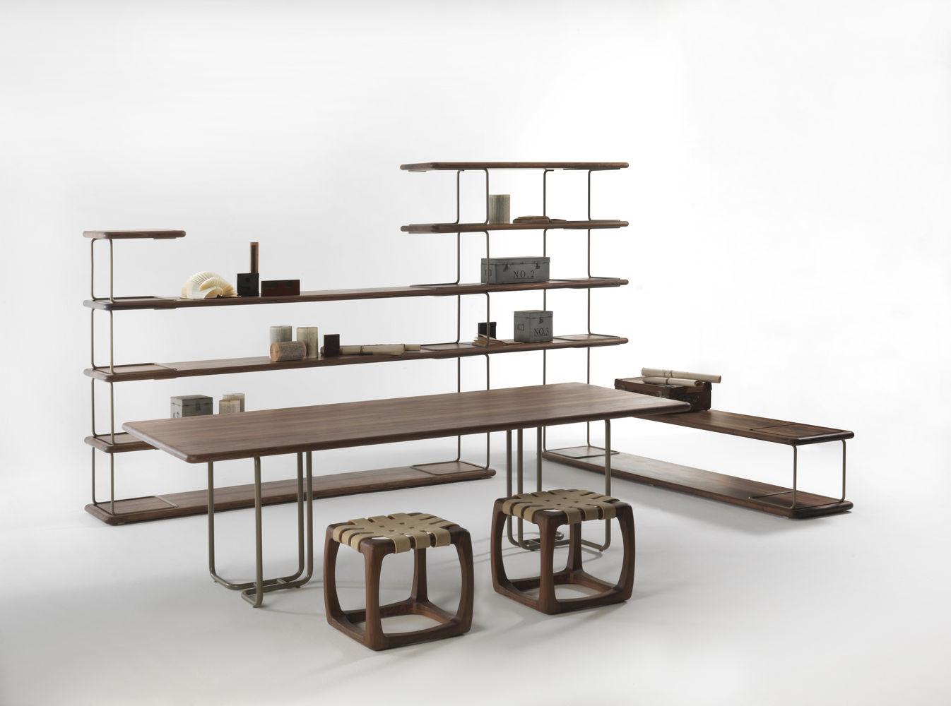 Wood table | Tubular by Riva 1920