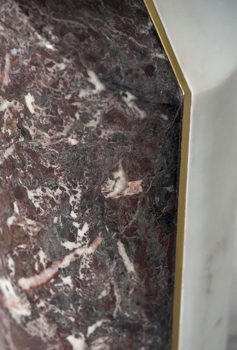 Round marble coffee table | Ziggy by Baxter