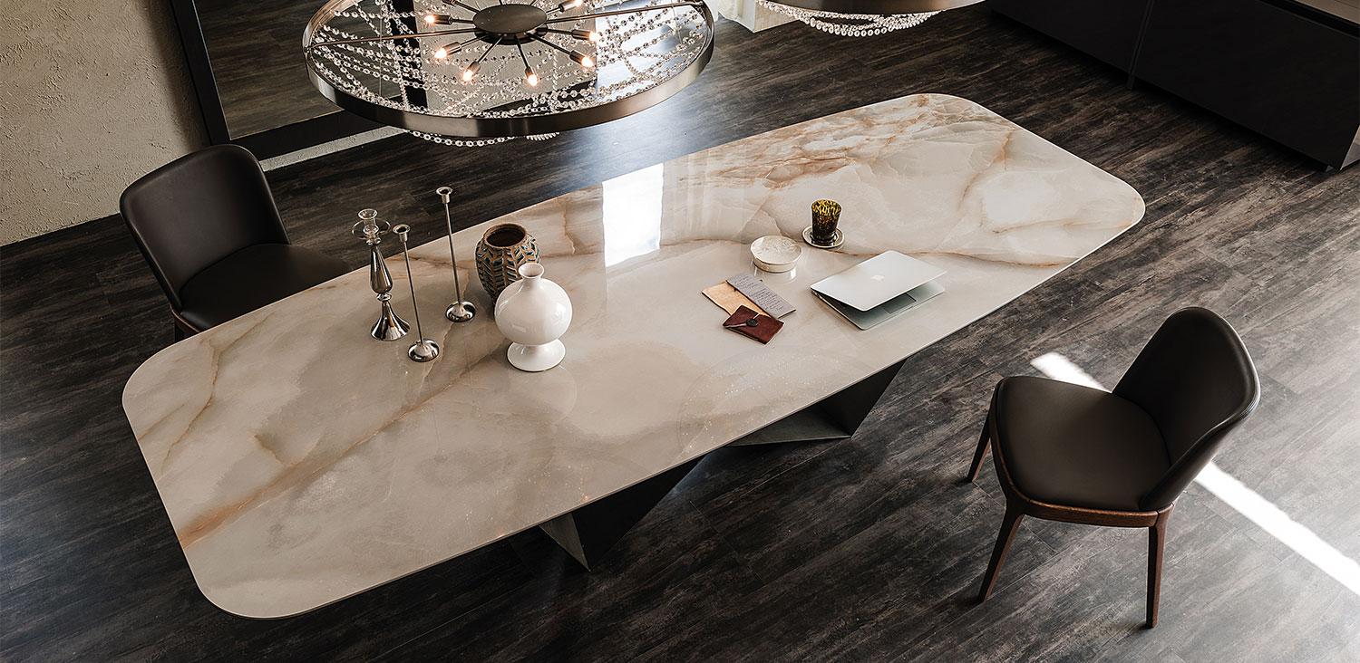 Rectangular ceramic table | Skorpio Keramik by Cattelan Italia