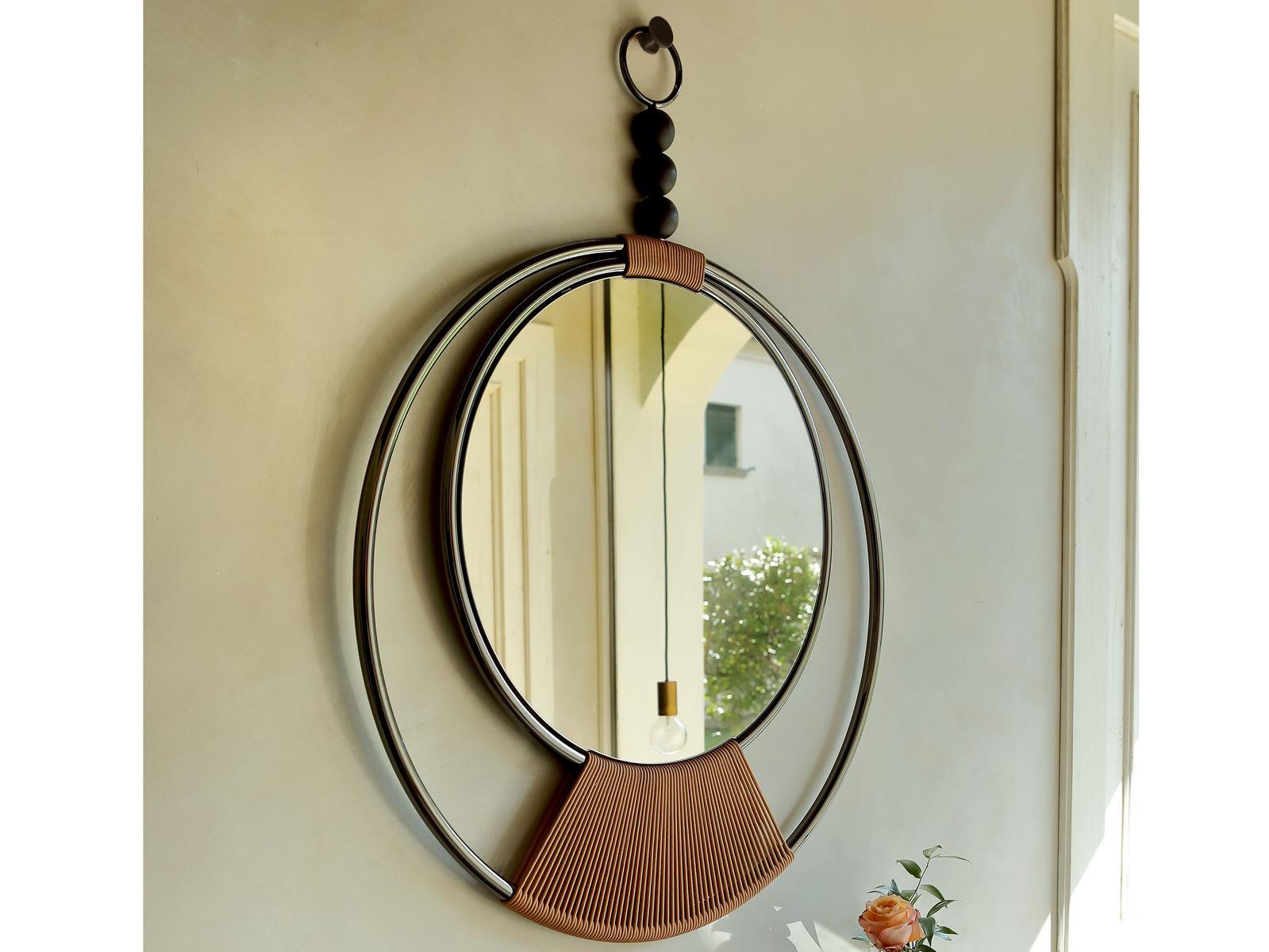Round wall-mounted mirror | Dreamy by Tonin Casa