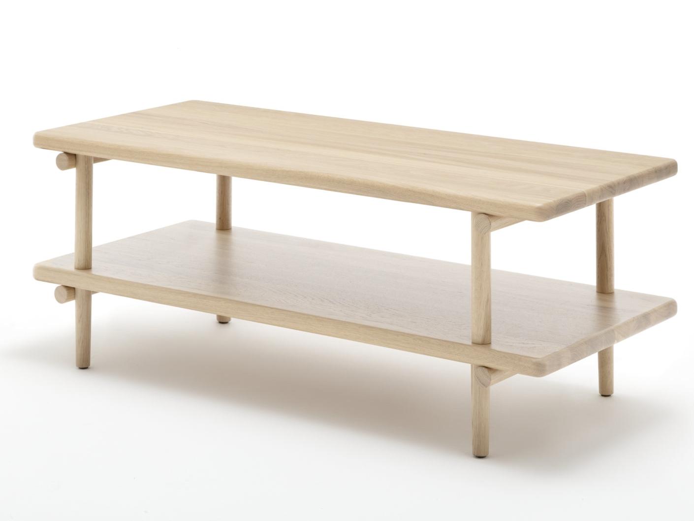 Rectangular wooden coffee table | 933 by Rolf Benz