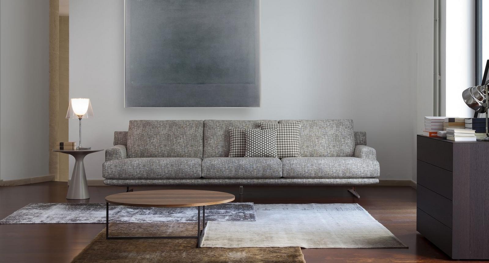 Modular velvet sofa | Cosmo by Calia Italia