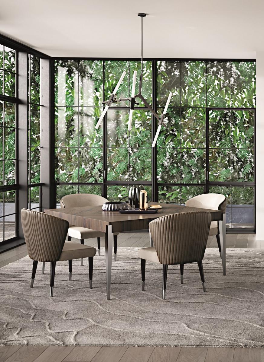 Square wooden table | Carisma Q by Capital Collection