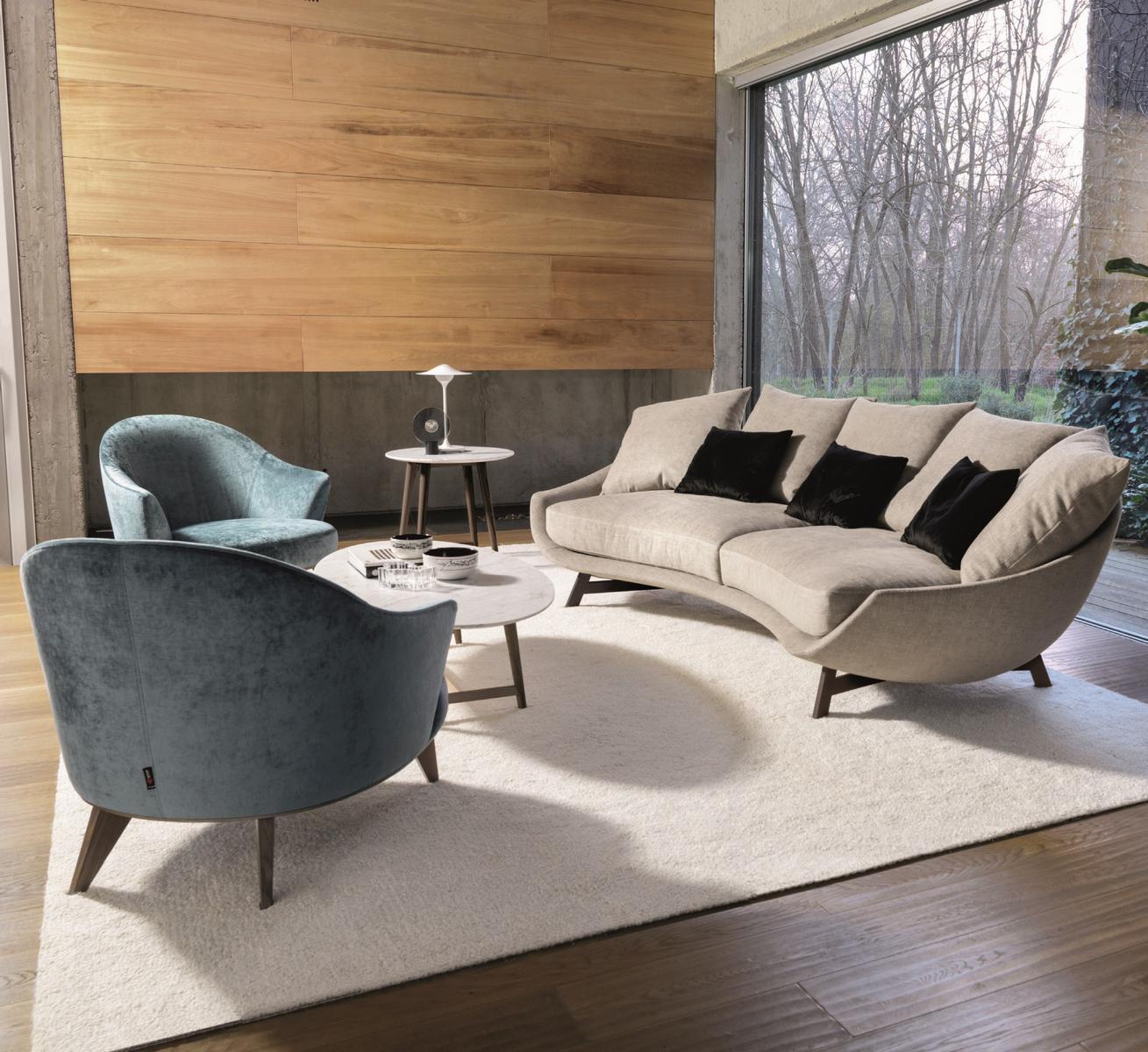 Fabric sofa with removable cover | Avì Es by Desiree