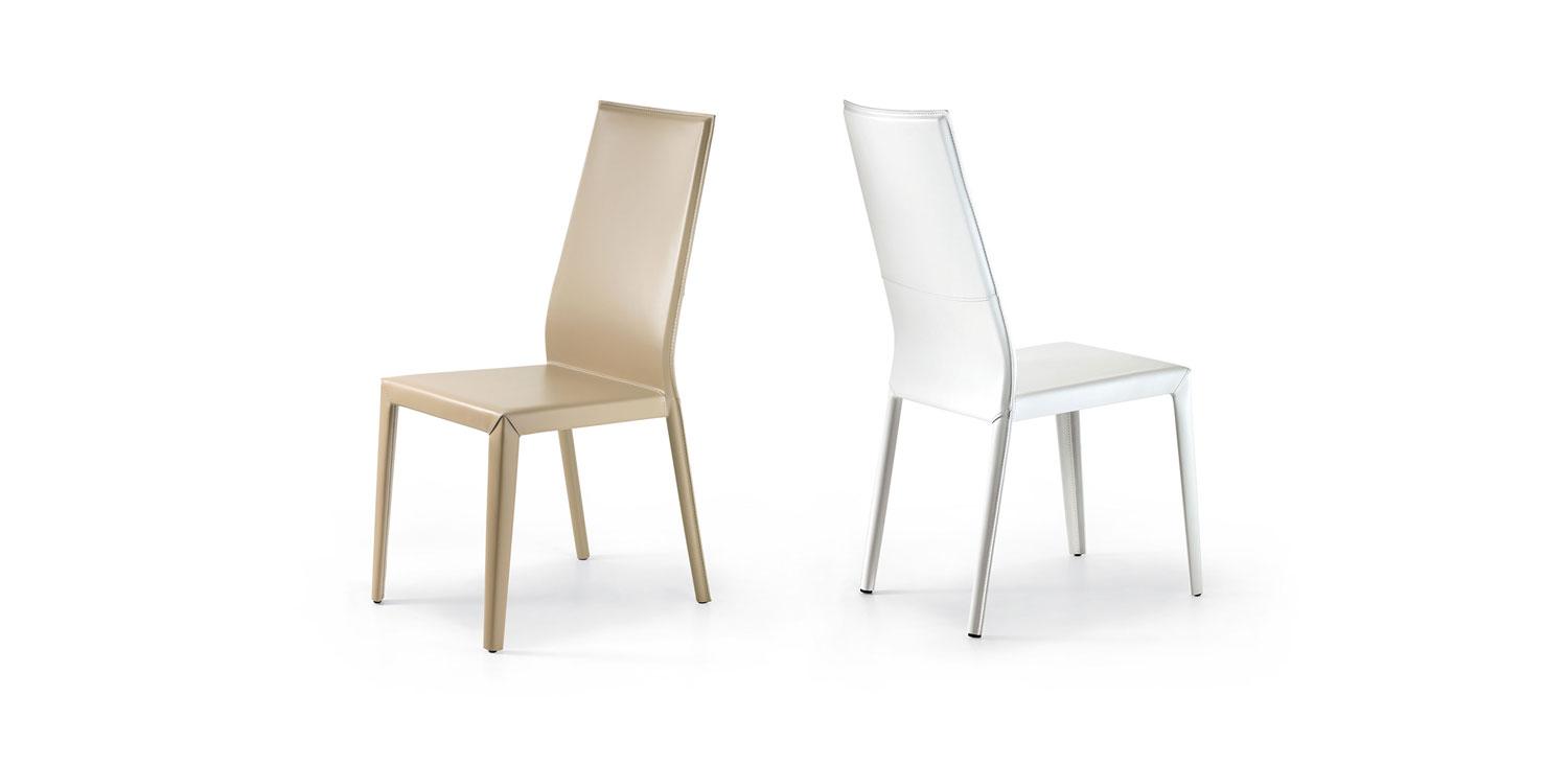 Leather chair | Margot by Cattelan Italia