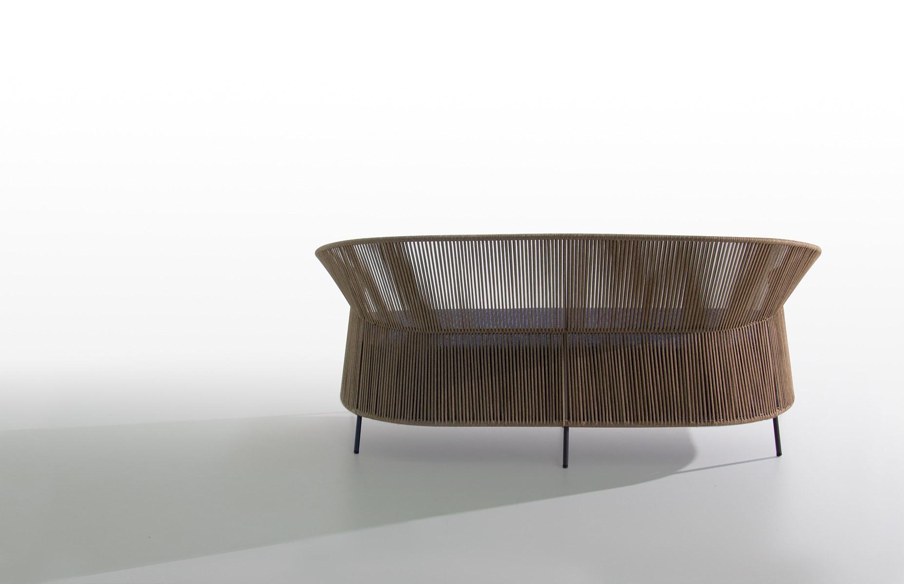 Rope garden sofa | Ola by Potocco