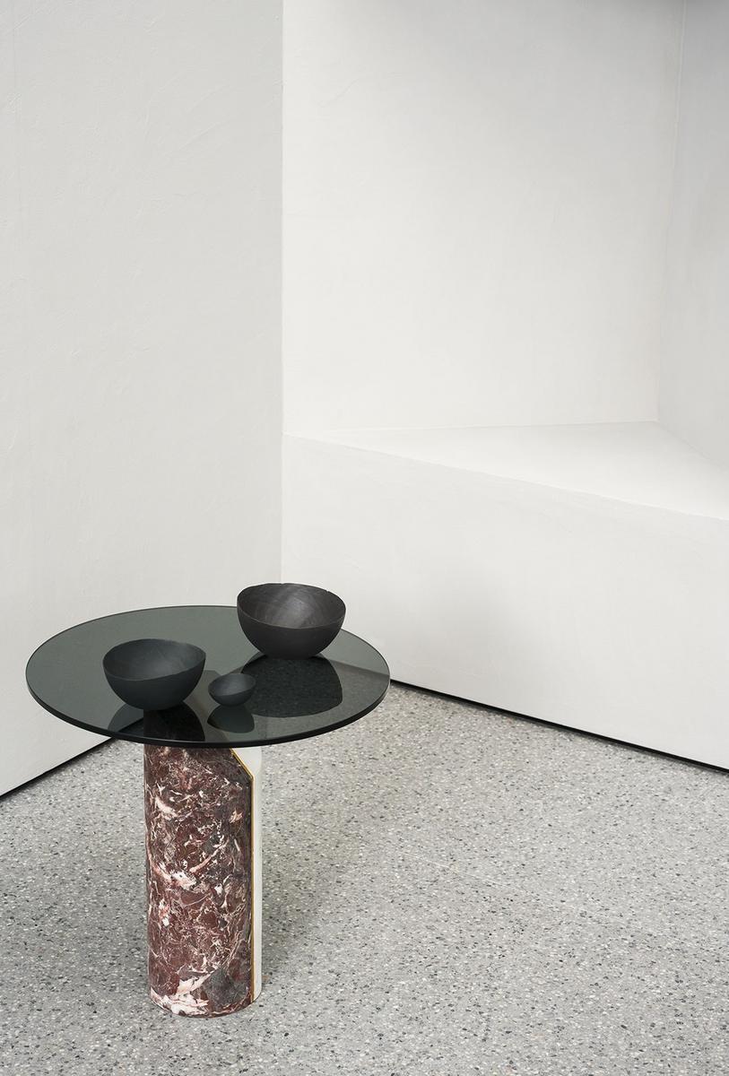 Round marble coffee table | Ziggy by Baxter