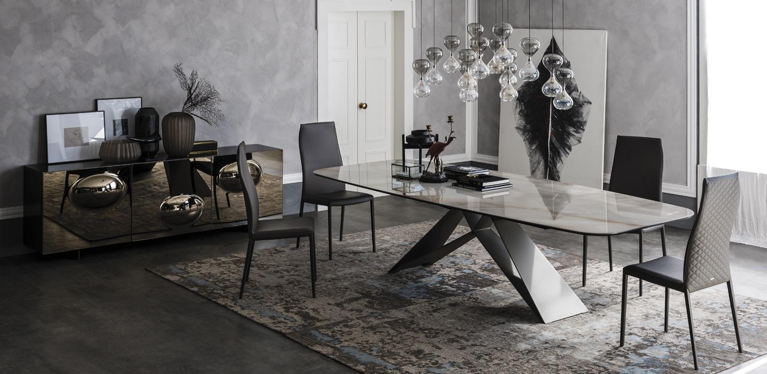 Rectangular ceramic table | Premier Keramik by Cattelan Italia