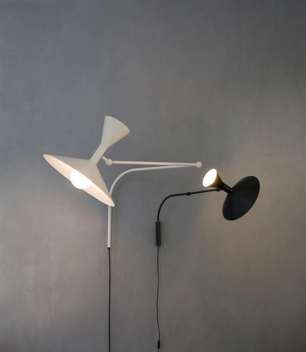 Adjustable aluminium wall lamp | Mini Lampe De Marseille by Nemo