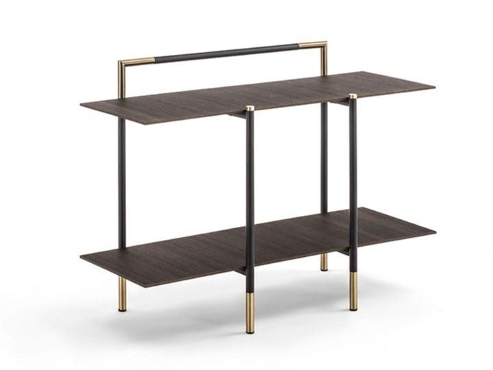 Rectangular metal console table with shelving | Kevin by Frigerio