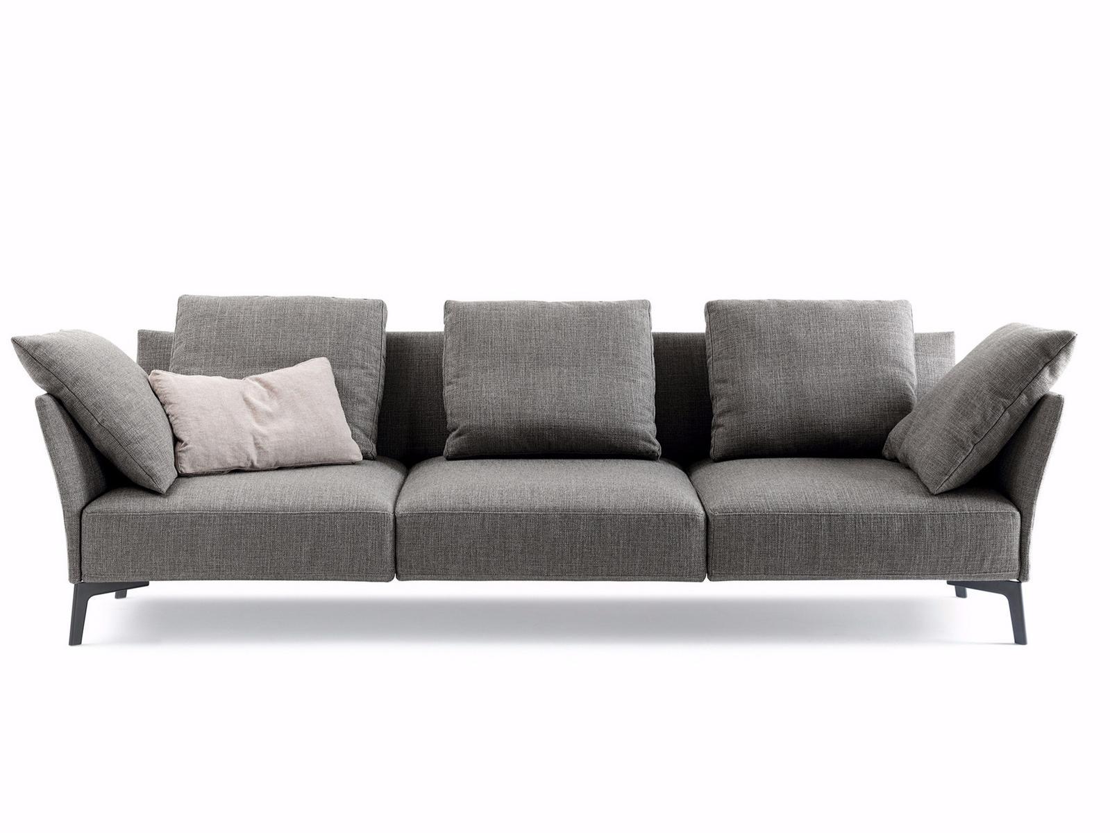 3 seater fabric sofa | Jermyn by Lema