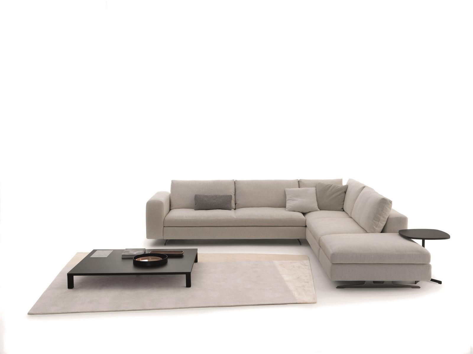 Sectional fabric sofa | Lee System by Arflex