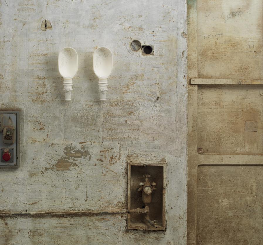 Direct light ceramic wall lamp | Work In Progress by Karman