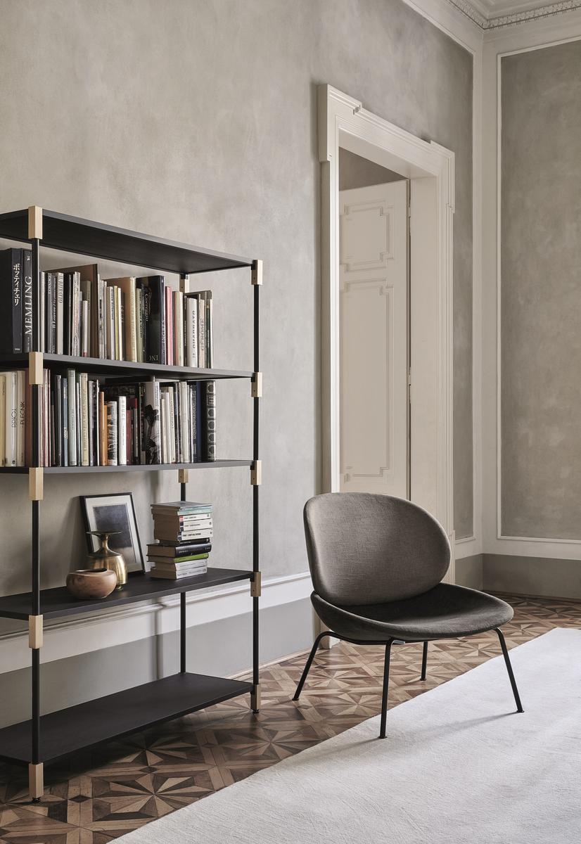Upholstered fabric easy chair | Tellin by Arflex
